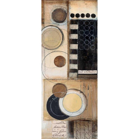 Rush Hour II Black Modern Wood Framed Art Print with Double Matting by Poloson, Kimberly