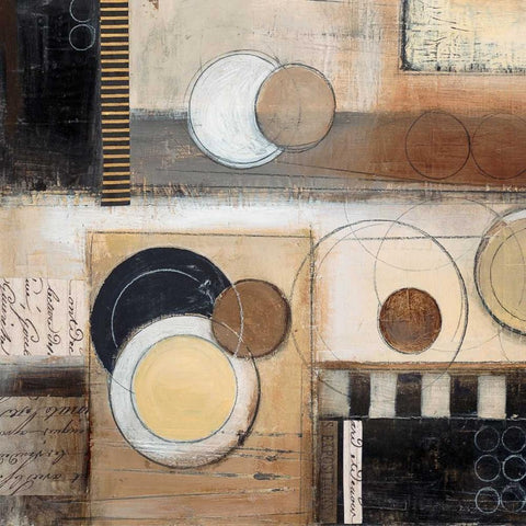 Rush Hour Sq. II Black Modern Wood Framed Art Print by Poloson, Kimberly