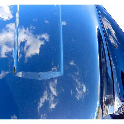 Clouds On The Car I Black Modern Wood Framed Art Print by Burkhart, Monika
