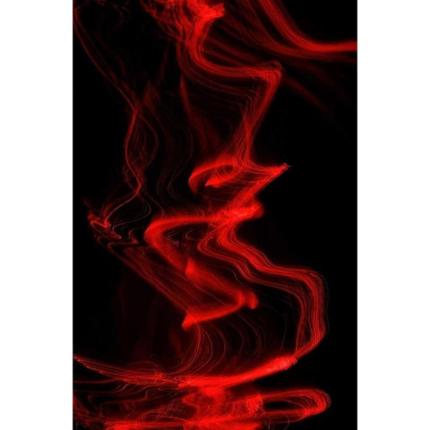 Flamenco I Black Modern Wood Framed Art Print by Burkhart, Monika
