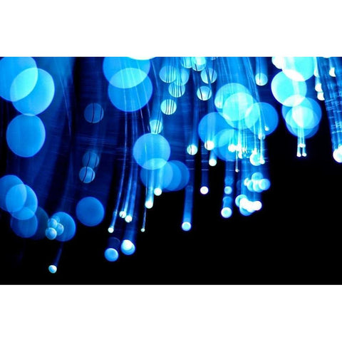 Moon Drops IV White Modern Wood Framed Art Print by Burkhart, Monika