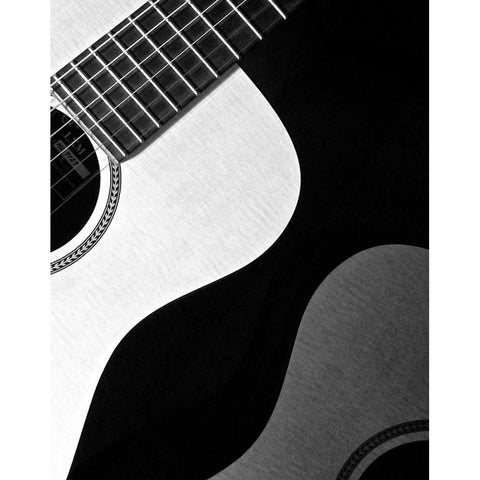 Acoustic Reflection I Black Modern Wood Framed Art Print with Double Matting by Burkhart, Monika