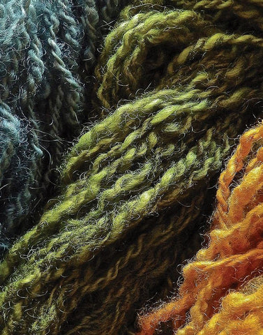 Twisted Yarn II Black Ornate Wood Framed Art Print with Double Matting by Burkhart, Monika