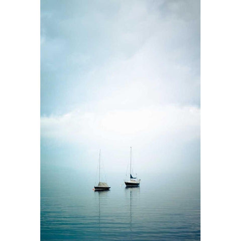 Whidbey Island III Black Modern Wood Framed Art Print by Berzel, Erin