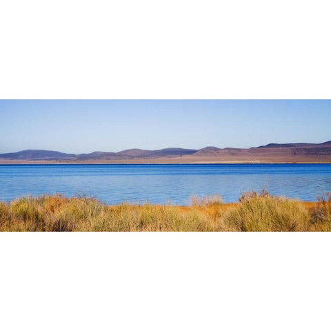 Desert Lake I White Modern Wood Framed Art Print by Crane, Rita