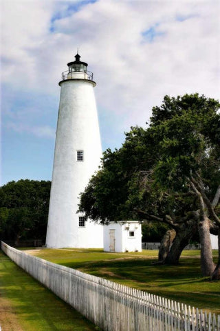 Okacroke Light I Black Ornate Wood Framed Art Print with Double Matting by Hausenflock, Alan