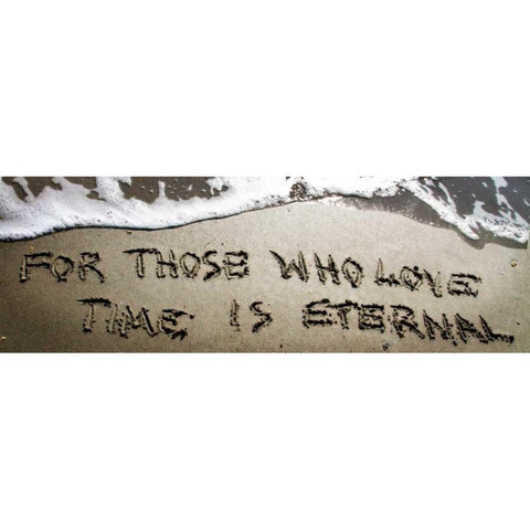 Time is Eternal Gold Ornate Wood Framed Art Print with Double Matting by Hausenflock, Alan