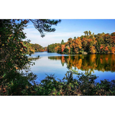 November on Lake Powell Black Modern Wood Framed Art Print with Double Matting by Hausenflock, Alan