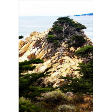 North Point III White Modern Wood Framed Art Print by Hausenflock, Alan