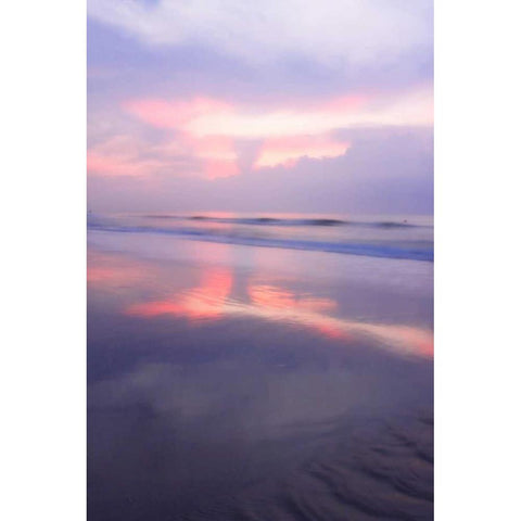 Wrightsville Sunrise I White Modern Wood Framed Art Print by Hausenflock, Alan