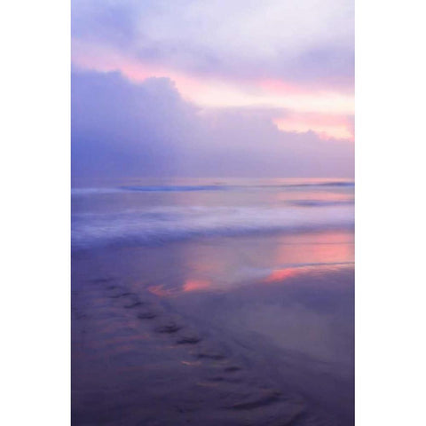 Wrightsville Sunrise II Black Modern Wood Framed Art Print with Double Matting by Hausenflock, Alan