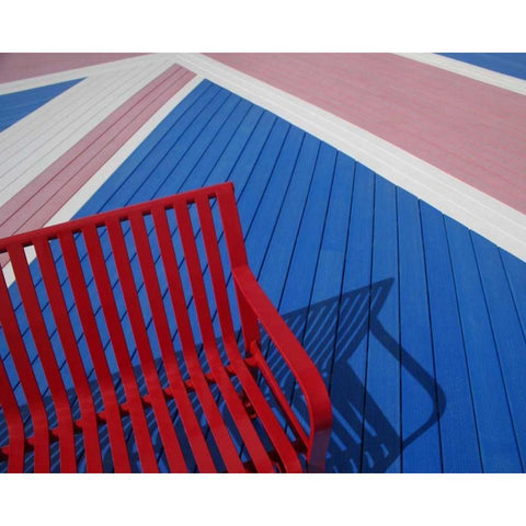 Beach House VII Gold Ornate Wood Framed Art Print with Double Matting by Larson, Scott