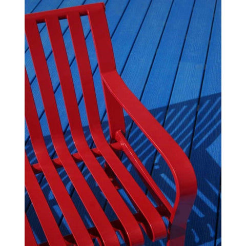 Beach House VIII Black Modern Wood Framed Art Print by Larson, Scott