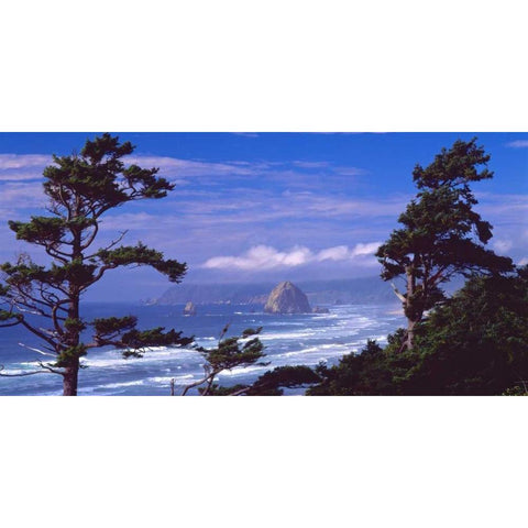 Cannon Beach XI Black Modern Wood Framed Art Print by Leahy, Ike