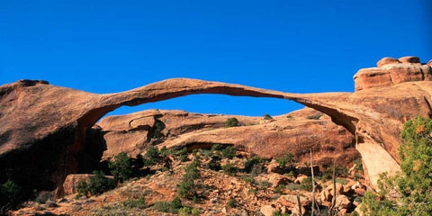 Arches National Park I White Modern Wood Framed Art Print with Double Matting by Leahy, Ike