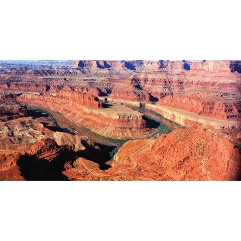 Canyon Lands IV Black Modern Wood Framed Art Print by Leahy, Ike