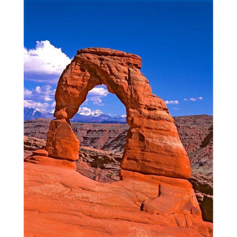 Arches National Park III Black Modern Wood Framed Art Print with Double Matting by Leahy, Ike