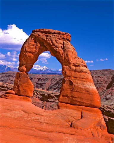 Arches National Park III Black Ornate Wood Framed Art Print with Double Matting by Leahy, Ike