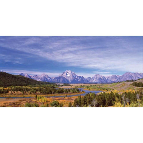 Grand Teton National Park I White Modern Wood Framed Art Print by Leahy, Ike