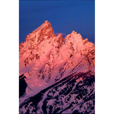 Grand Teton National Park III White Modern Wood Framed Art Print by Leahy, Ike