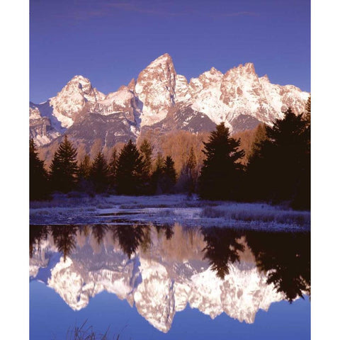 Grand Teton National Park XIII Gold Ornate Wood Framed Art Print with Double Matting by Leahy, Ike