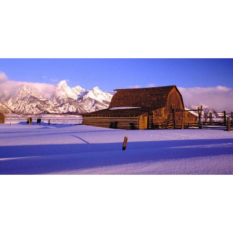 Grand Teton National Park XVIII Gold Ornate Wood Framed Art Print with Double Matting by Leahy, Ike