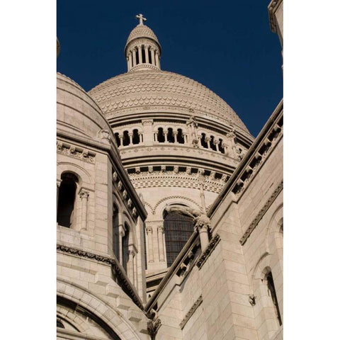 Sacred Heart III Black Modern Wood Framed Art Print with Double Matting by Love, Maureen