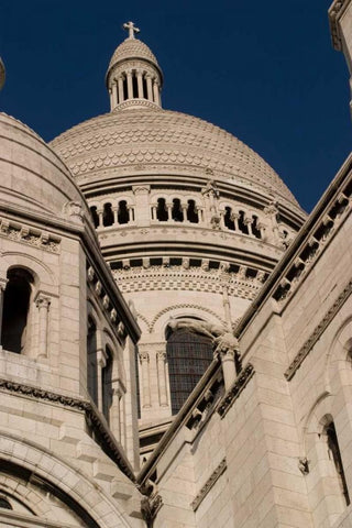 Sacred Heart III White Modern Wood Framed Art Print with Double Matting by Love, Maureen