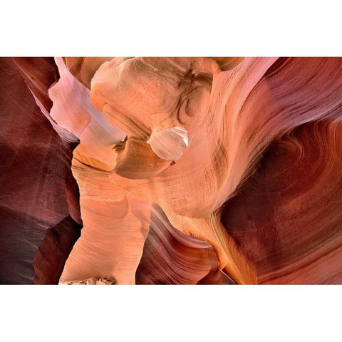 Lower Antelope I Black Modern Wood Framed Art Print by Malvin, Larry