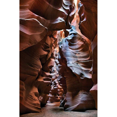 Upper Antelope III Black Modern Wood Framed Art Print by Malvin, Larry