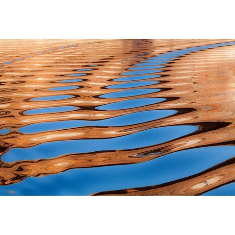 Lake Powell VI Gold Ornate Wood Framed Art Print with Double Matting by Mahan, Kathy