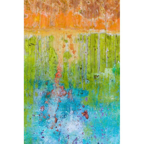 Color I Black Modern Wood Framed Art Print by Mahan, Kathy