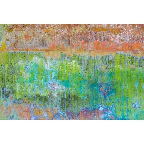 Color IV Black Modern Wood Framed Art Print by Mahan, Kathy