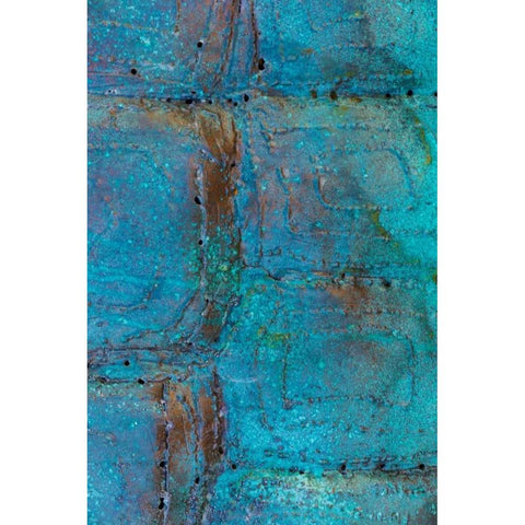 Sculptural Metal III Gold Ornate Wood Framed Art Print with Double Matting by Mahan, Kathy