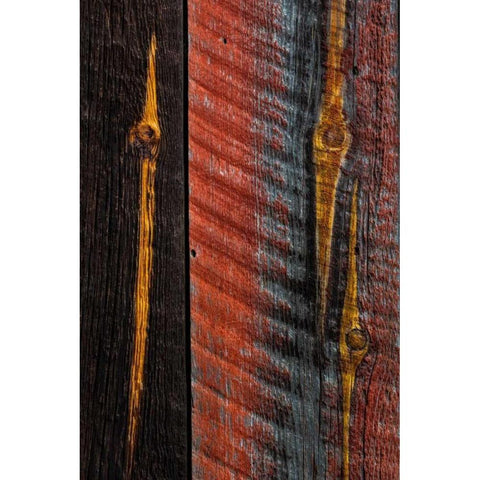 Distressed II White Modern Wood Framed Art Print by Mahan, Kathy