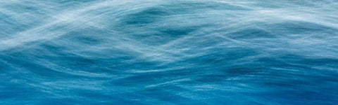 River Motion IV Black Ornate Wood Framed Art Print with Double Matting by Mahan, Kathy