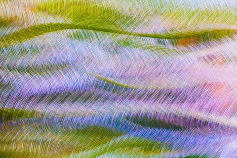 Metal Patterns I White Modern Wood Framed Art Print with Double Matting by Mahan, Kathy