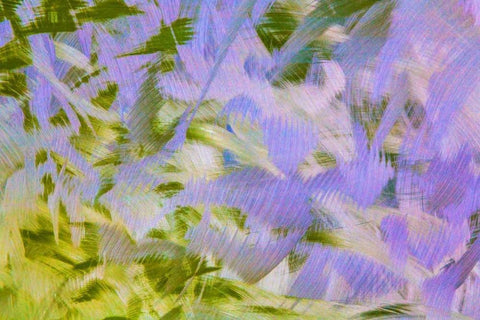 Metal Patterns II White Modern Wood Framed Art Print with Double Matting by Mahan, Kathy