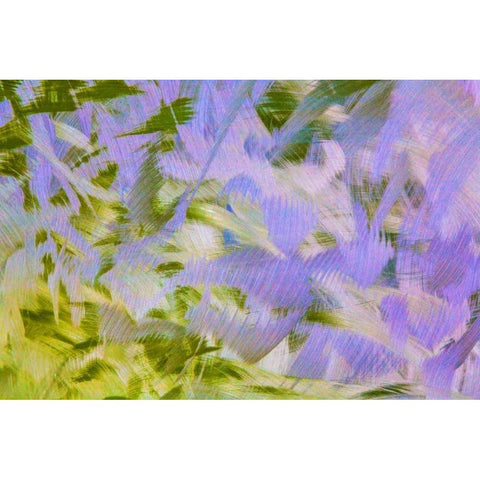 Metal Patterns II Black Modern Wood Framed Art Print by Mahan, Kathy