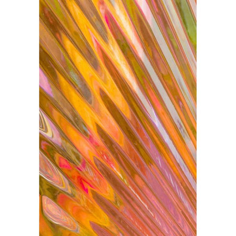 Glass Patterns II Gold Ornate Wood Framed Art Print with Double Matting by Mahan, Kathy