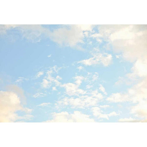 In the Clouds II Gold Ornate Wood Framed Art Print with Double Matting by Millet, Karyn