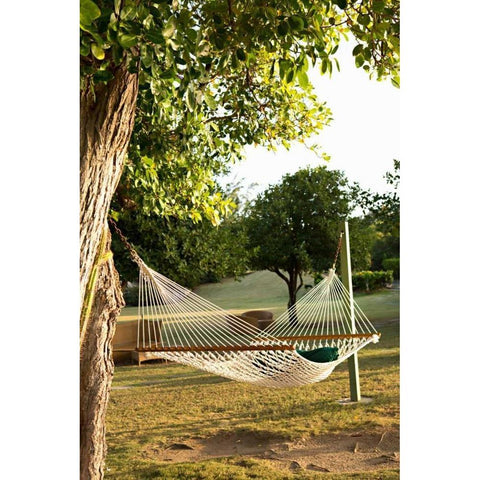 Open Hammock White Modern Wood Framed Art Print by Millet, Karyn