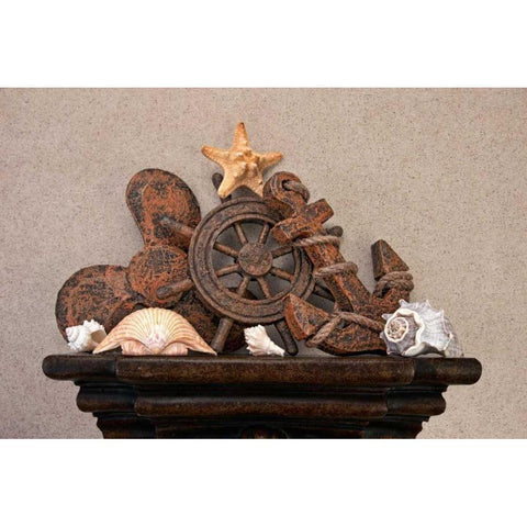 Nautical Still Life II Gold Ornate Wood Framed Art Print with Double Matting by McNemar, C. Thomas