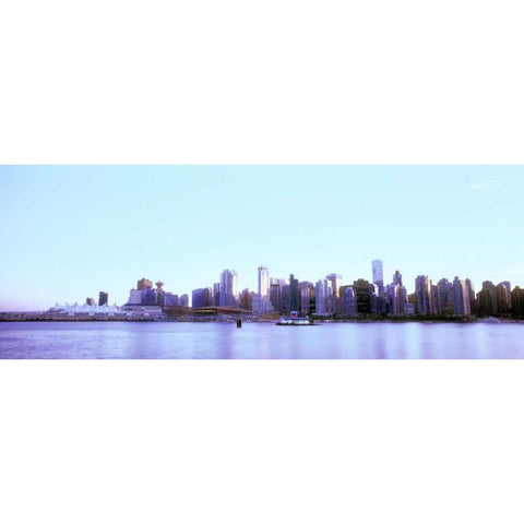 From Stanley Park I White Modern Wood Framed Art Print by Stefko, Bob
