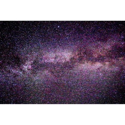 Stars Tonight White Modern Wood Framed Art Print by Taylor, Douglas