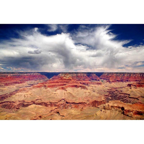 Grand Canyon Winds Black Modern Wood Framed Art Print with Double Matting by Taylor, Douglas