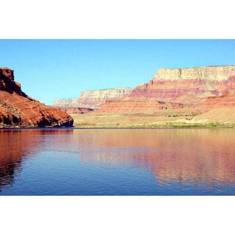 Vermillion Cliffs I Gold Ornate Wood Framed Art Print with Double Matting by Taylor, Douglas