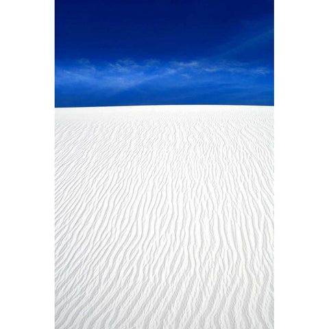 White Sands I White Modern Wood Framed Art Print by Taylor, Douglas