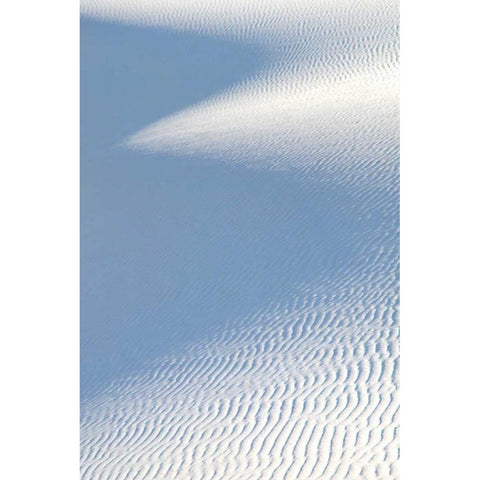 White Sands II White Modern Wood Framed Art Print by Taylor, Douglas