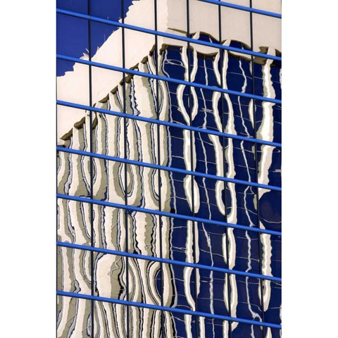 Architectural Glass Black Modern Wood Framed Art Print by Taylor, Douglas